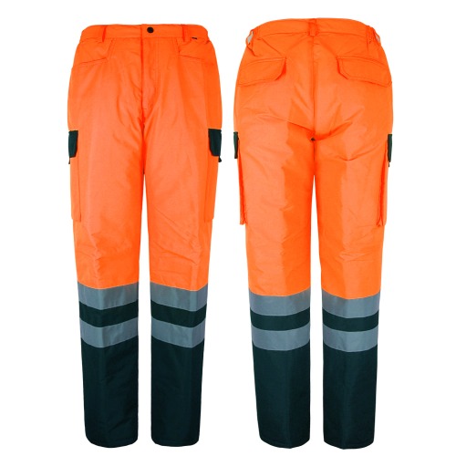 Z네온워킹바지(동복)-네온오렌지 안전점퍼 야간작업시작업바지 반사테이프